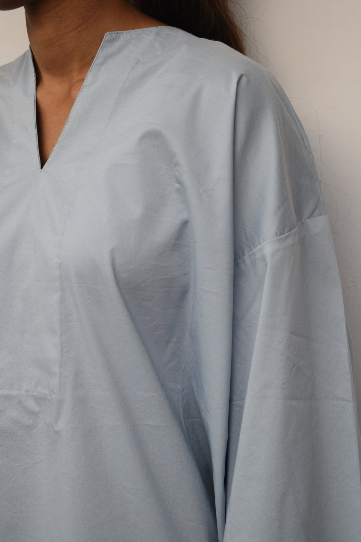 Poplin Shirt - Blue