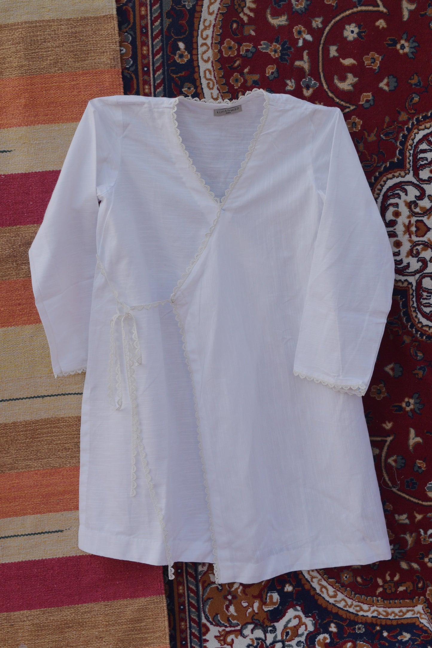 White Cotton Kurta