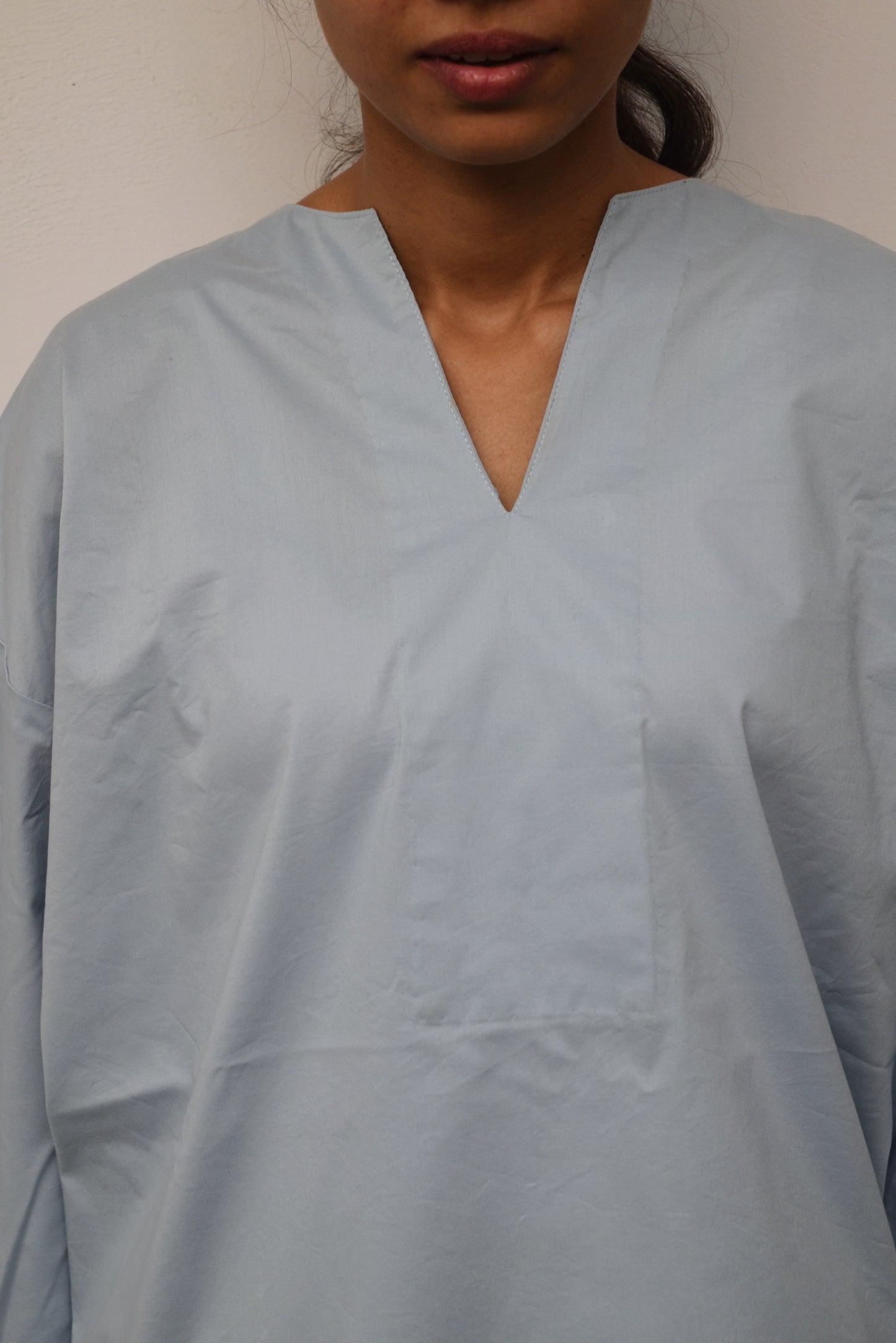 Poplin Shirt - Blue