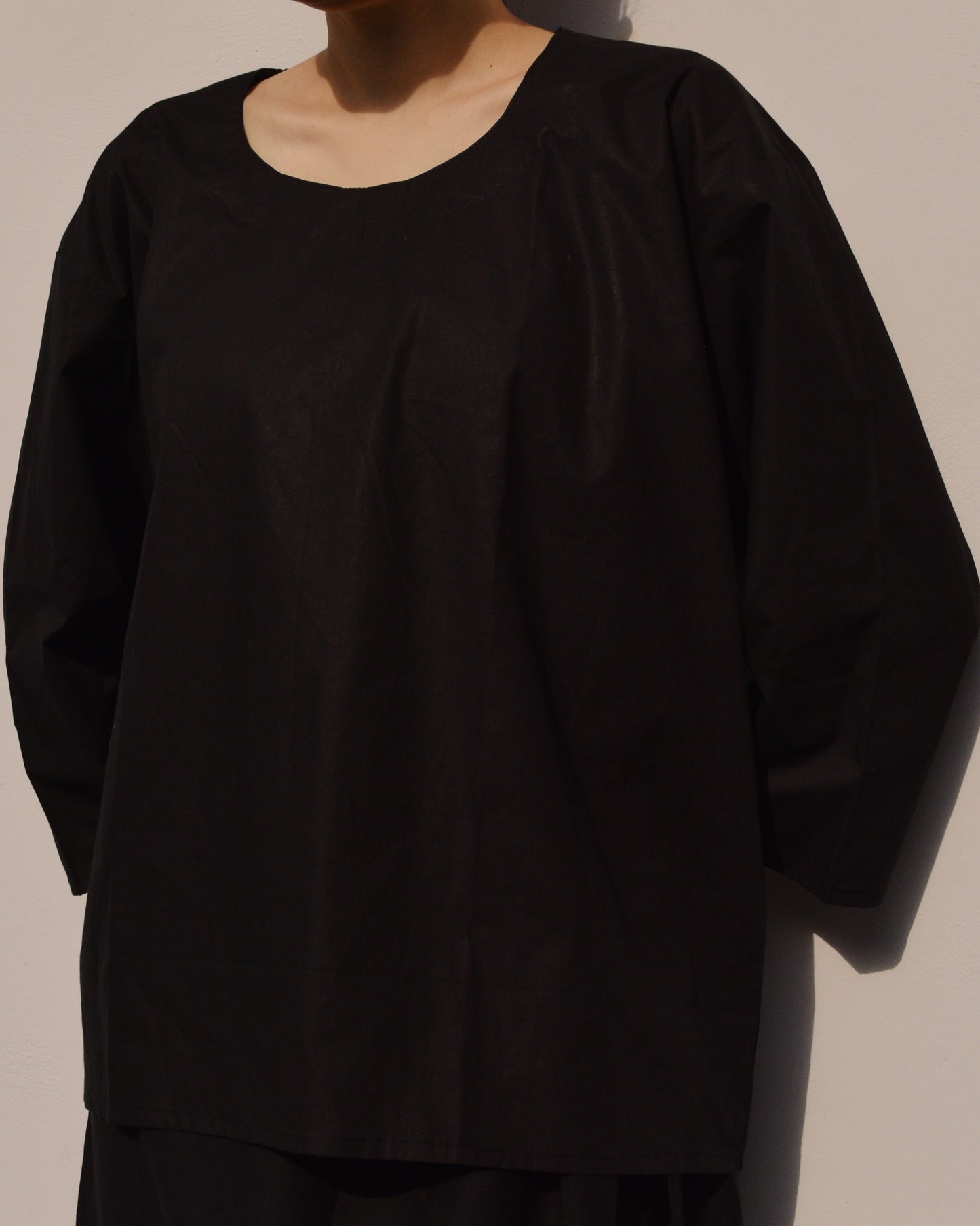 Poplin Shirt - Black