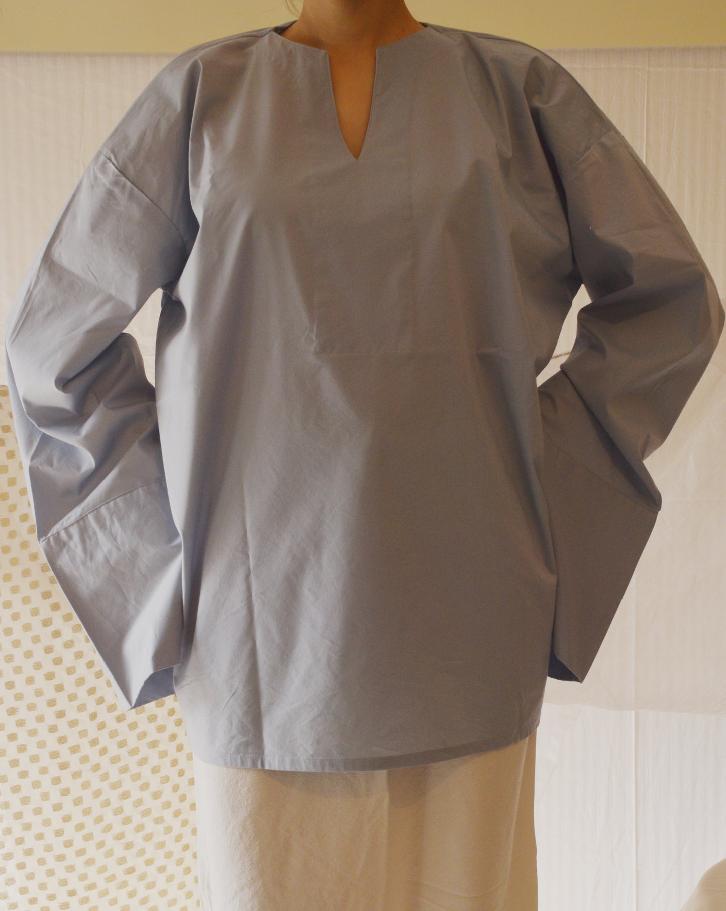 Poplin Shirt - Blue