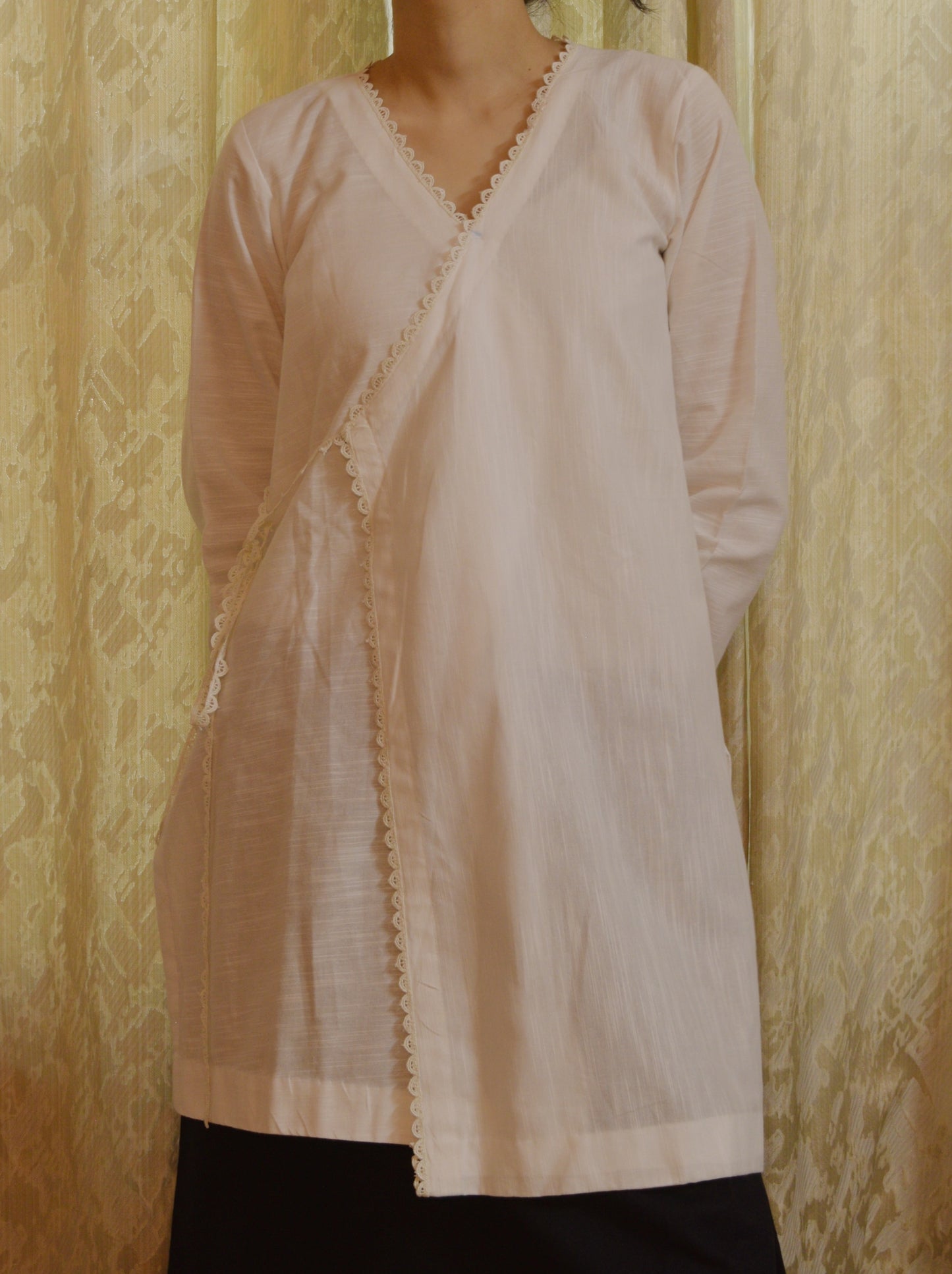 White Cotton Kurta