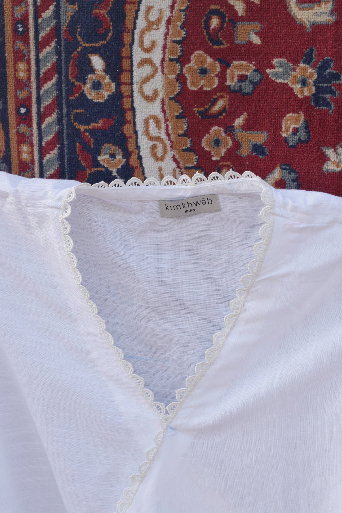 White Cotton Kurta