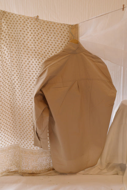 Poplin Shirt - Brown