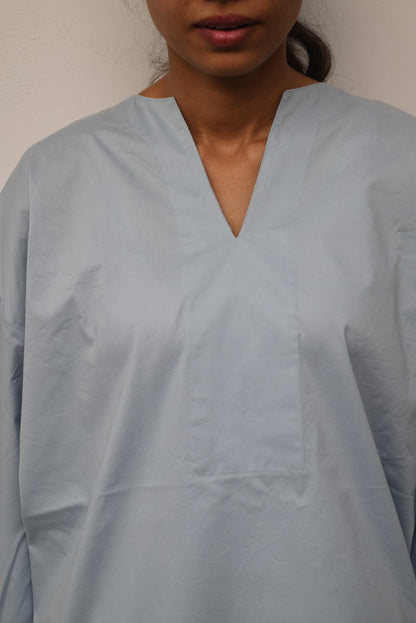 Poplin Shirt - Blue