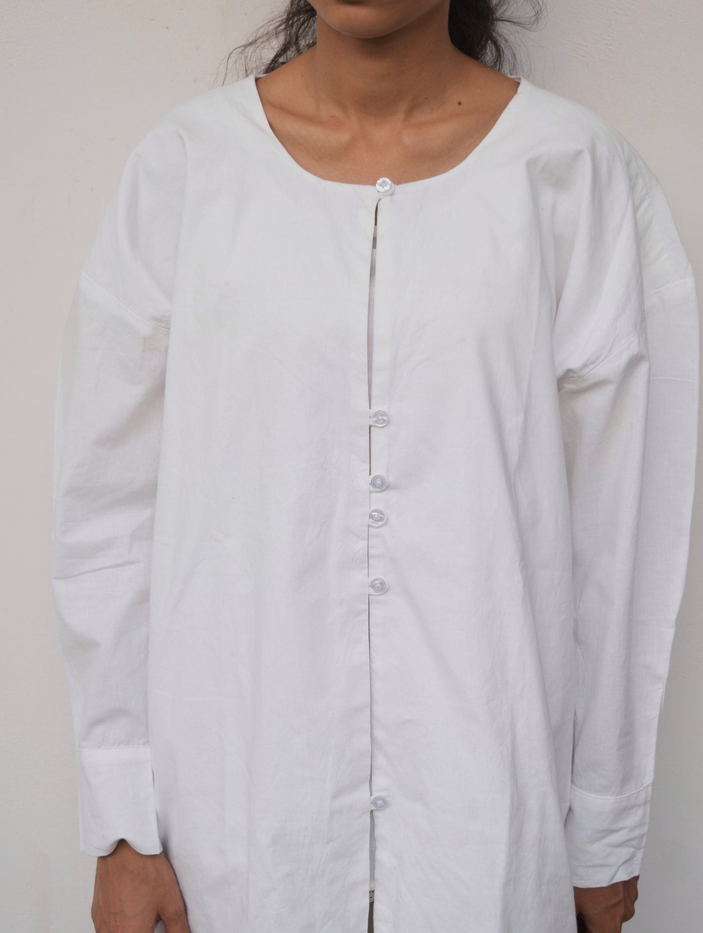Poplin Shirt - White