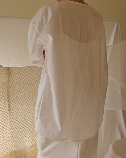 Poplin Shirt - White